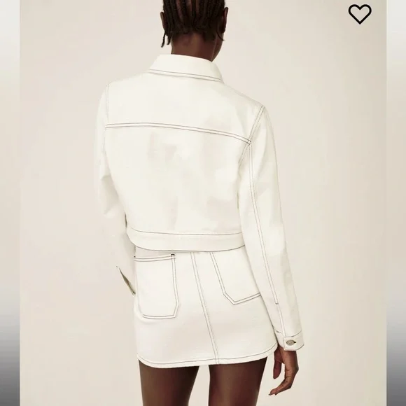 Brand Reformation Size 25 Color Vintage White